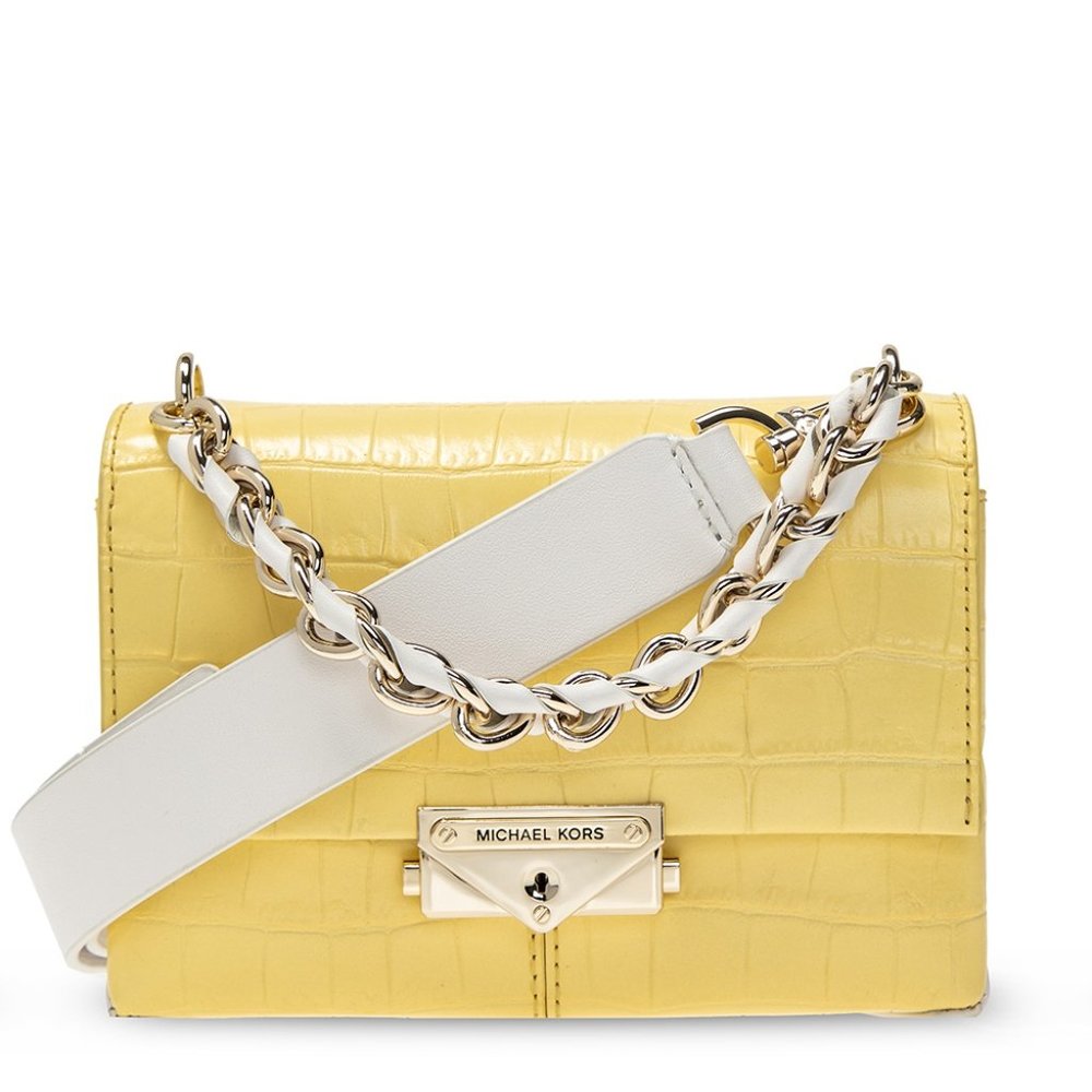 Michael Kors Cece crocodile-embossed shoulder bag - Picture 8 of 9